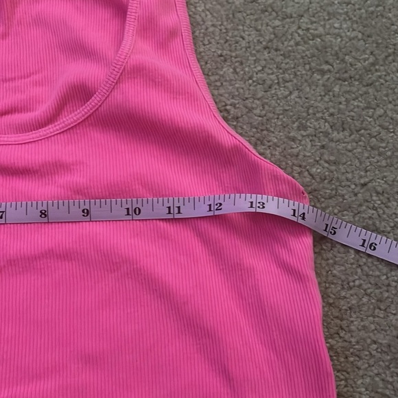 “American Eagle: Cropped Neon Tank Top size small” - Picture 3 of 5